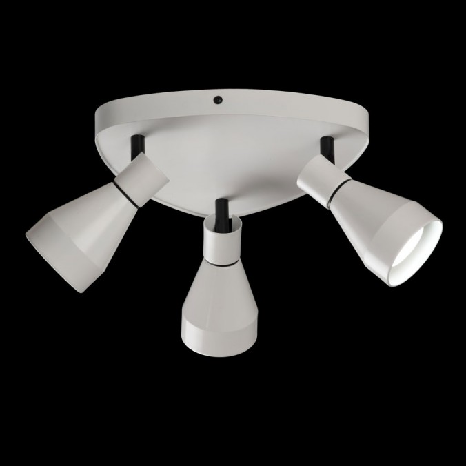 Lámpara plafón 3 focos orientables KOS