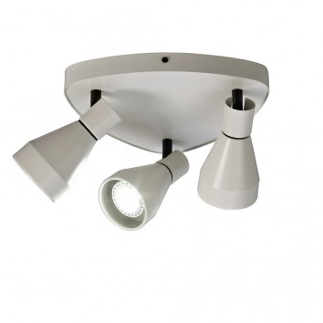 Lámpara plafón 3 focos orientables KOS