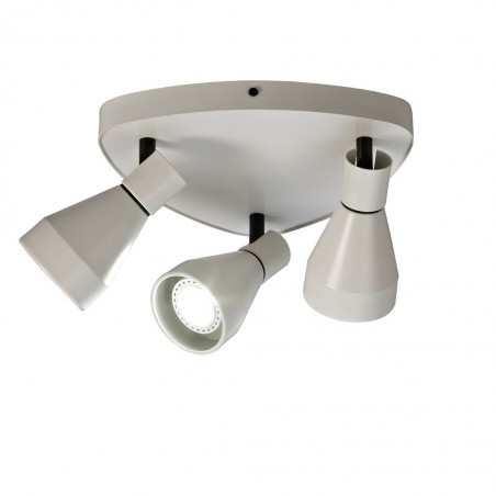 Lámpara plafón 3 focos orientables KOS