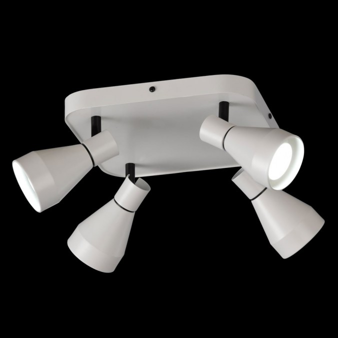 Lámpara plafón 4 focos orientables KOS