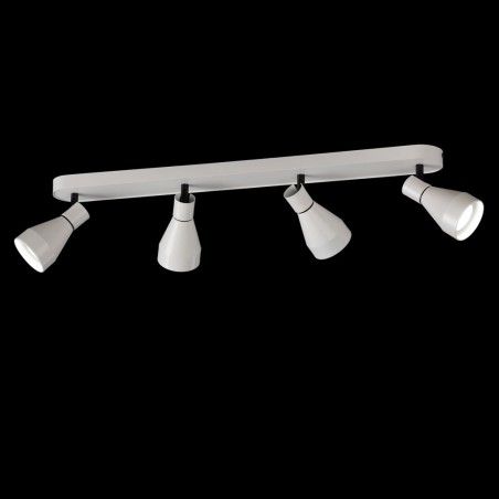Regleta 4 focos orientables techo o pared KOS