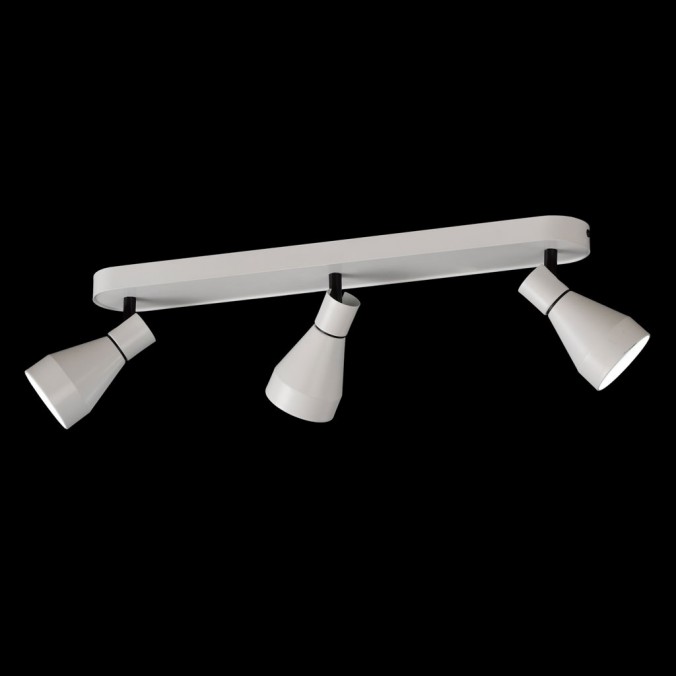 Regleta 3 focos orientables techo o pared KOS Regleta 3 focos orientables techo o pared KOS