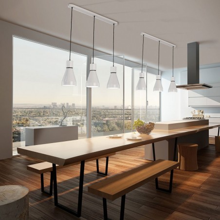 Lámpara colgante de techo KOS 3 luces