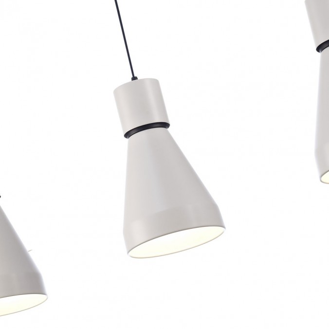 Lámpara colgante de techo KOS 3 luces