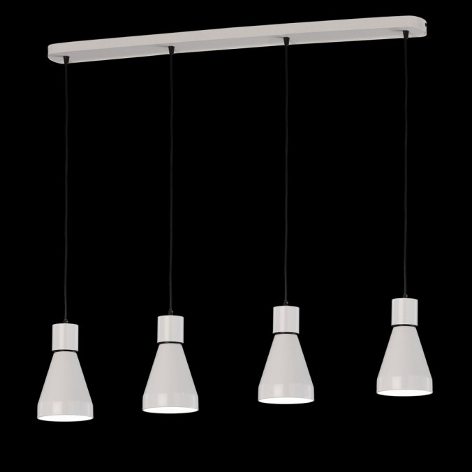 Lámpara colgante de techo KOS 4 luces