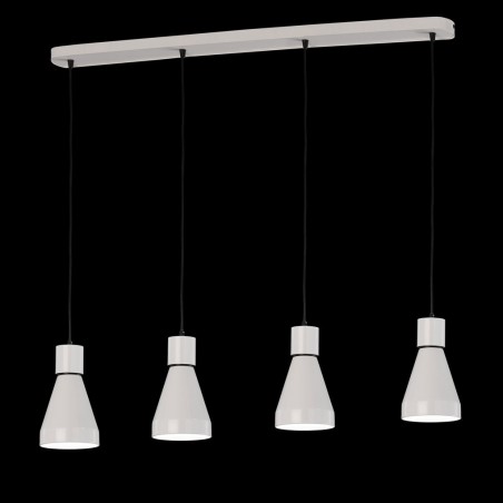 Lámpara colgante de techo KOS 4 luces