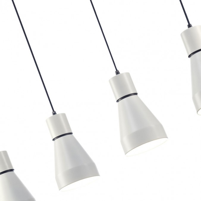 Lámpara colgante de techo KOS 4 luces
