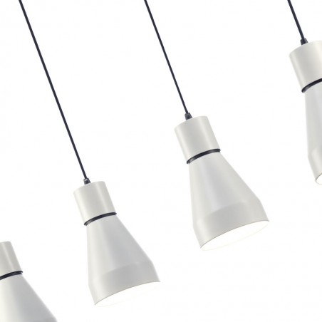 Lámpara colgante de techo KOS 4 luces