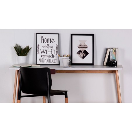 Cuadro HOME WI-FI 30x40cm con marco