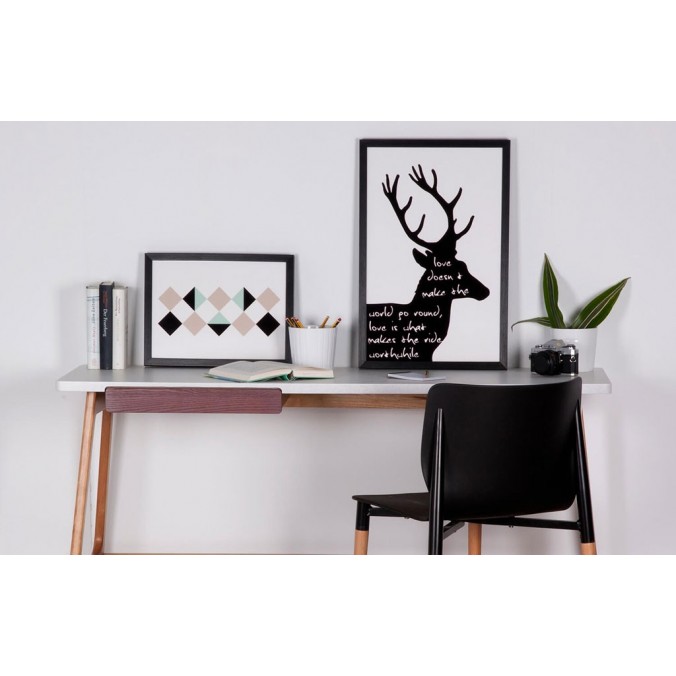 Cuadro BLACK DEAR 40x60cm con marco Cuadro BLACK DEAR 40x60cm con marco