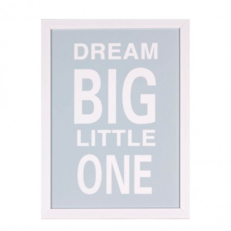 Cuadro BIG ONE 30x40cm con marco y cristal