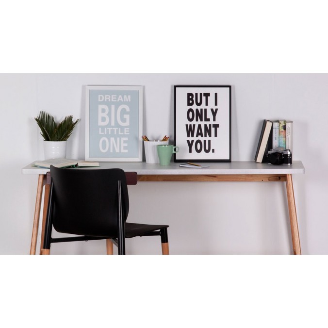 Cuadro BIG ONE 30x40cm con marco y cristal Cuadro BIG ONE 30x40cm con marco y cristal