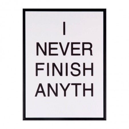 Cuadro FINISH 30x40cm con marco