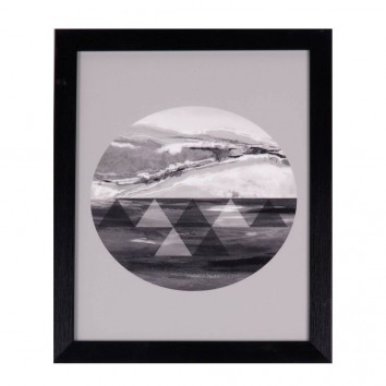 Cuadro CLOUD 25x30cm con marco y cristal