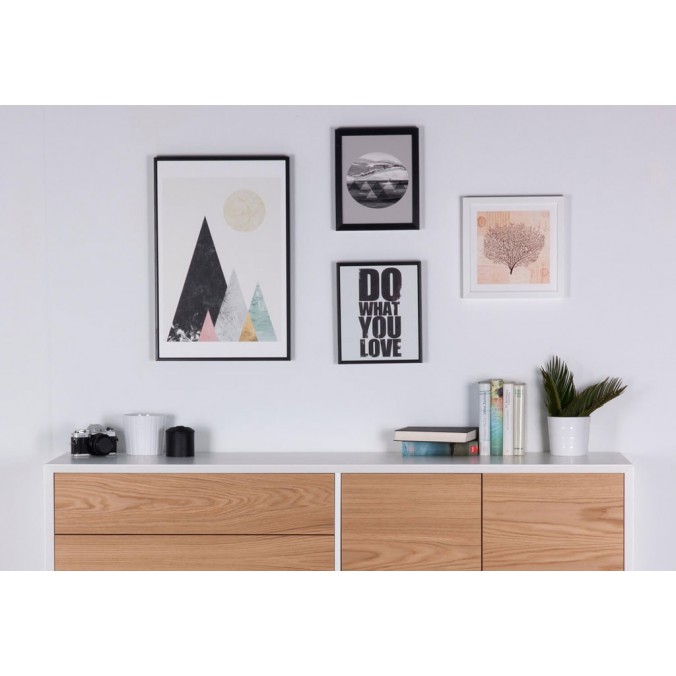 Cuadro CLOUD 25x30cm con marco y cristal Cuadro CLOUD 25x30cm con marco y cristal