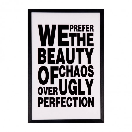 Cuadro BEAUTY 40x60cm con marco y cristal