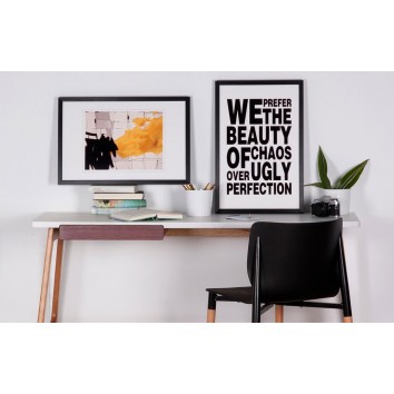 Cuadro BEAUTY 40x60cm con marco y cristal 2