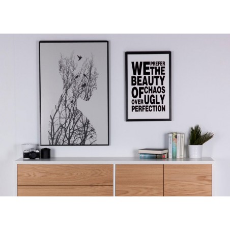 Cuadro BEAUTY 40x60cm con marco y cristal