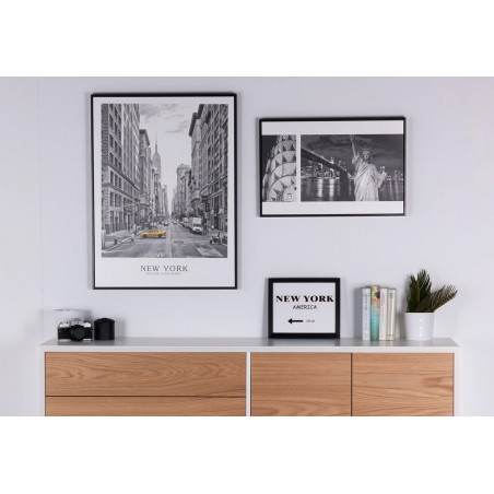 Cuadro TAXI NY 60x80cm con marco