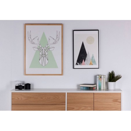 Cuadro MOUNTAINS 40x60cm con marco