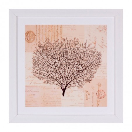 Cuadro ASH 30x30cm con marco y cristal