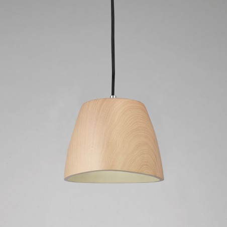 Lámpara colgante TRIANGLE 22cm polimero madera