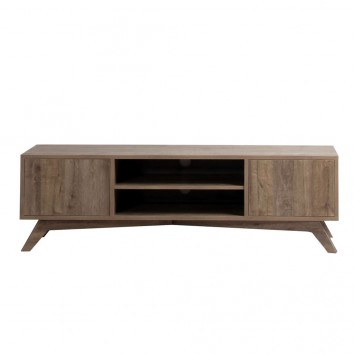 mueble tv estilo escandinavo grande roble