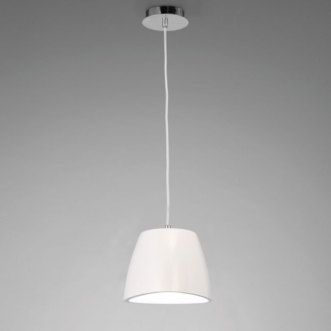 Lámpara colgante TRIANGLE 22cm polimero