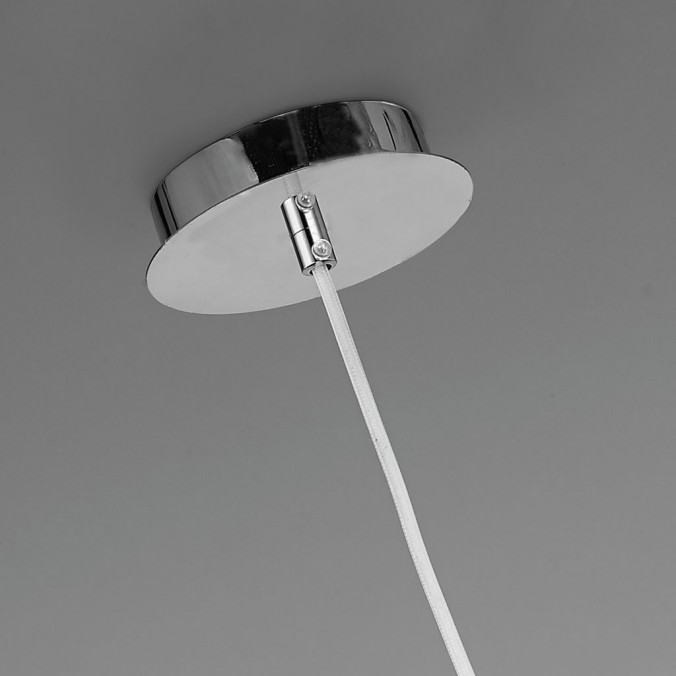 Lámpara colgante TRIANGLE 22cm polimero