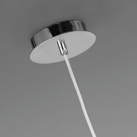 Lámpara colgante TRIANGLE 22cm polimero