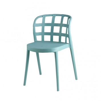 Silla GINA color mint estilo vintage interior y exterior