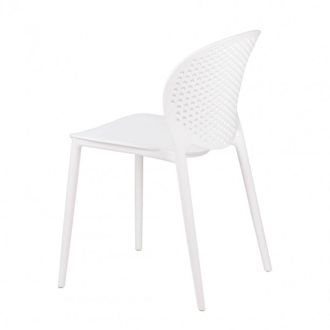 Silla BETSY blanco estilo vintage interior y exterior Silla BETSY blanco estilo vintage interior y exterior
