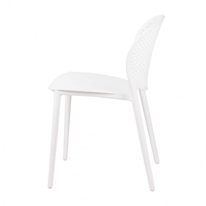 Silla BETSY blanco estilo vintage interior y exterior Silla BETSY blanco estilo vintage interior y exterior