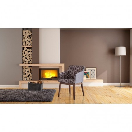 Butaca CLIO estilo clásico tapizado tela y madera