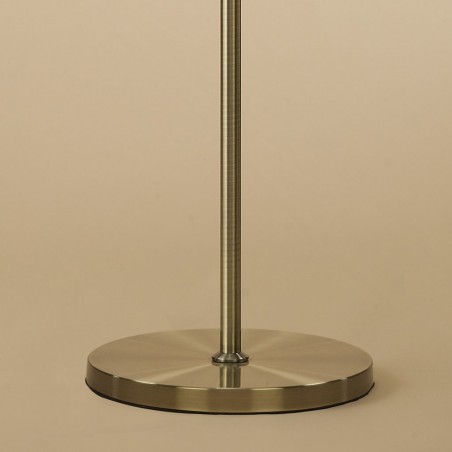 Lámpara pie de salón clásico TIFFANY cuero