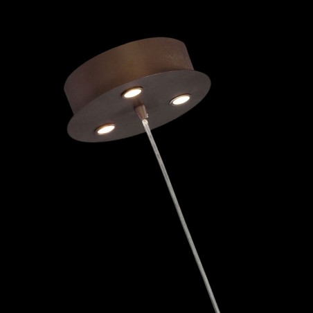 Lámpara colgante de techo LED TAKE bronze