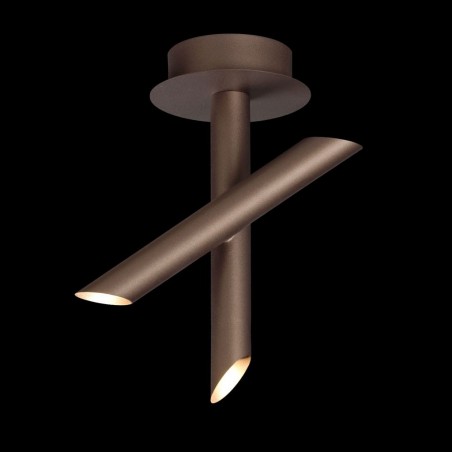 Mini plafon de techo LED TAKE bronze