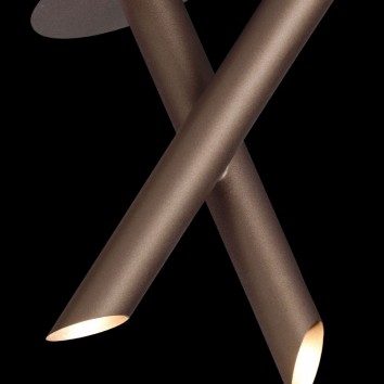 Mini plafon de techo LED TAKE bronze 2
