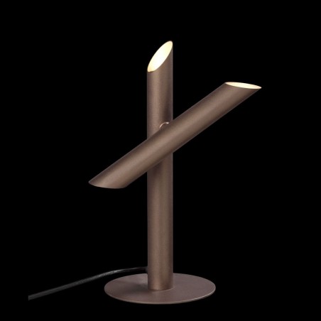 Lámpara de mesa diseño LED TAKE bronze