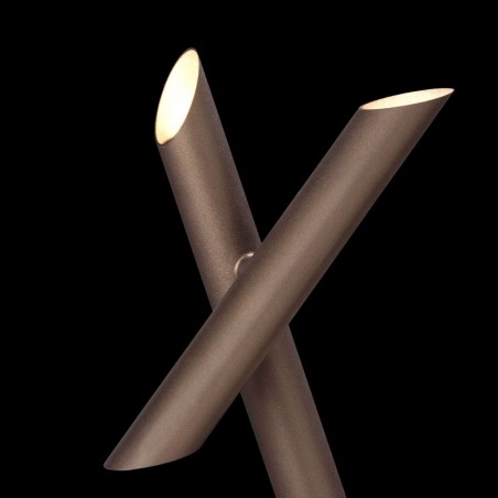 Lámpara de mesa diseño LED TAKE bronze