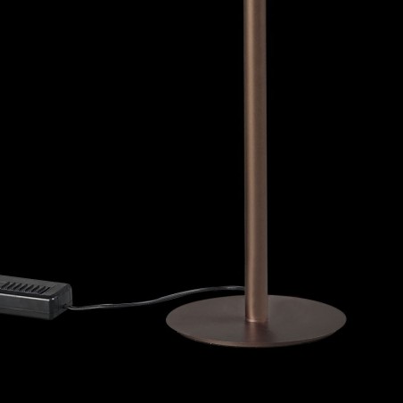 Lámpara de pie doble LED TAKE bronze