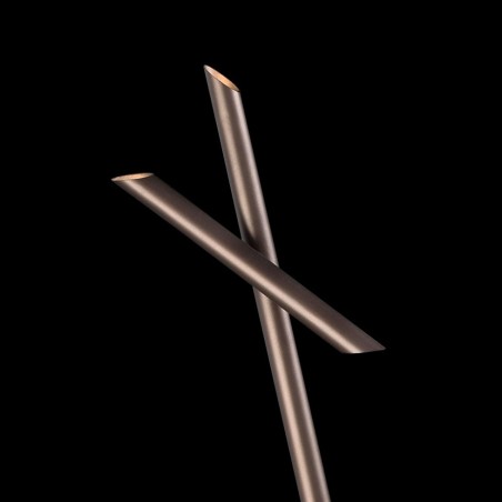 Lámpara de pie LED TAKE bronze