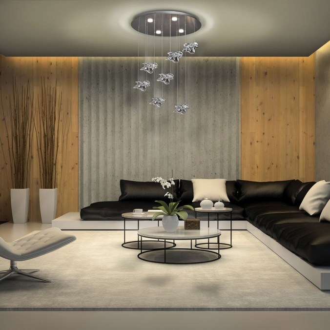 Lámpara de techo LED NIDO 75cm