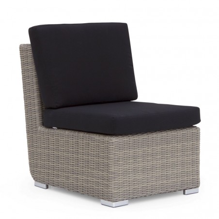 Sillón exterior modular TAUPE tejido Hidrófugo Dralon