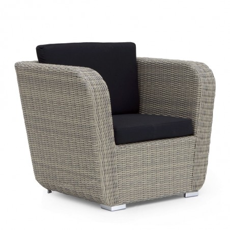 Sillón de exterior TAUPE tejido Hidrófugo Dralon