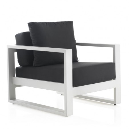 Sillón exterior BIANCO tejido Hidrófugo Dralon