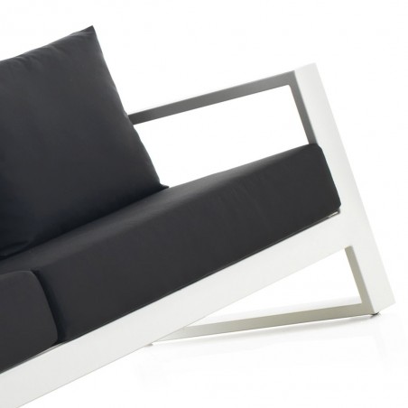 Sofá exterior BIANCO 195cm tejido Hidrófugo Dralon