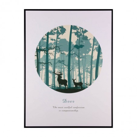 Cuadro FOREST 60x80cm con marco