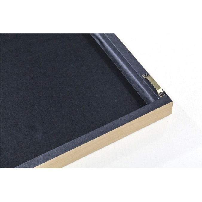 Cuadro CK negro 80x30cm con marco y cristal Cuadro CK negro 80x30cm con marco y cristal