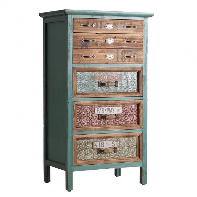 MULTICAJONERA CAMDEN - 52x35x93h
